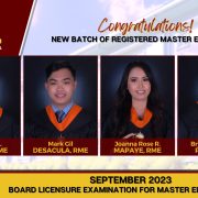September 2023 – Registered Master Electricians