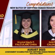 August 2023 – Certified Human Resource Associate Batch 38