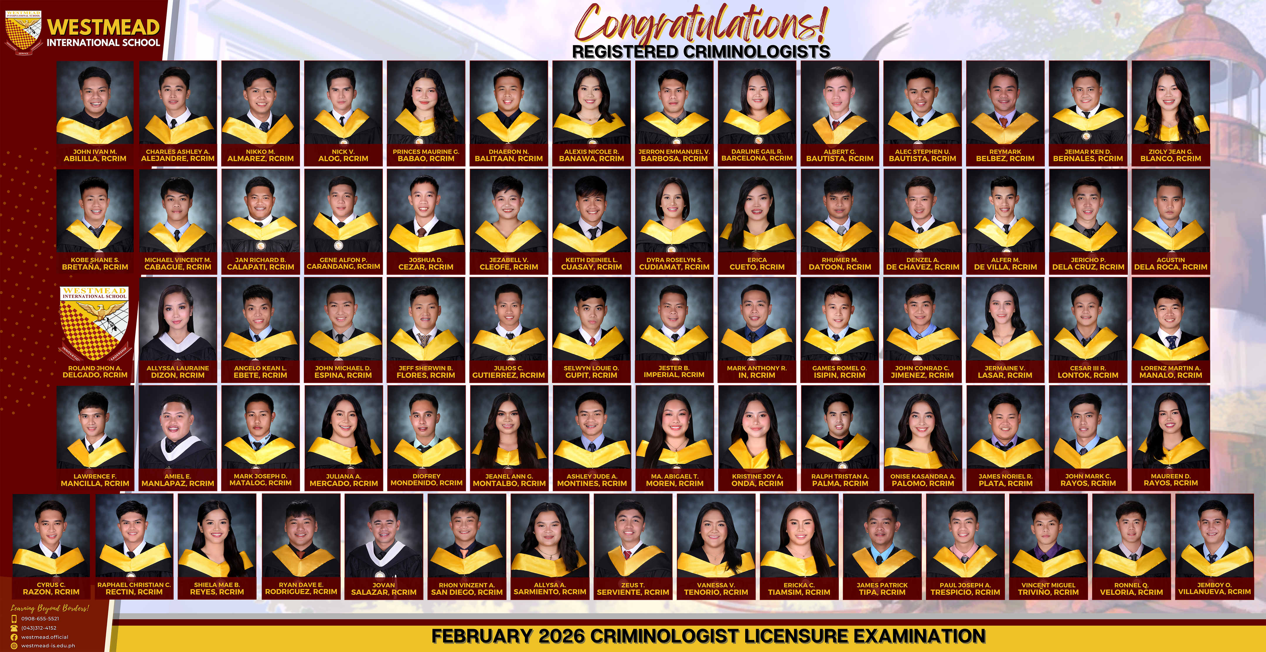 February 2026 – Registered Criminologist