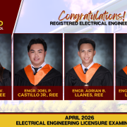 April 2026 – Registered Electrical Engineer