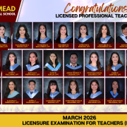 March 2026 – Licensed Professional Teachers